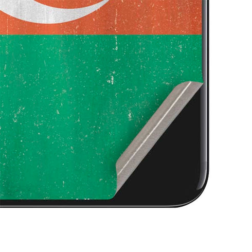 Azerbaijan Flag Distressed iPhone SE (2nd & 3rd Gen) Skin